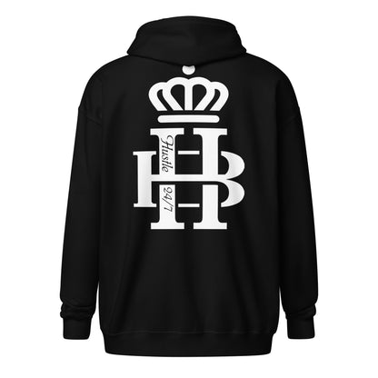 HB Logo 24/7 : Unisex heavy blend zip hoodie