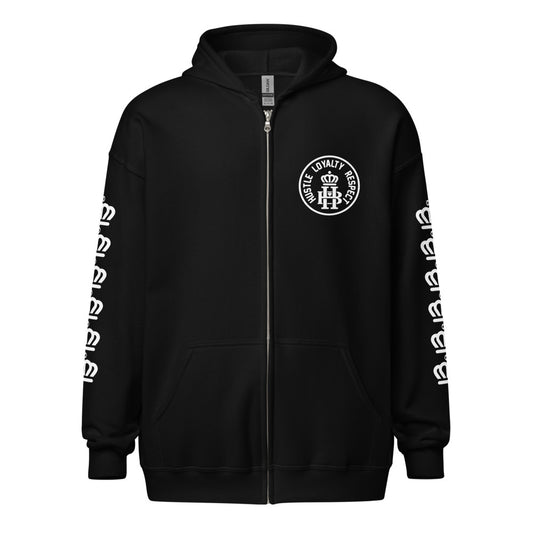 HLR Crown : Unisex heavy blend zip hoodie