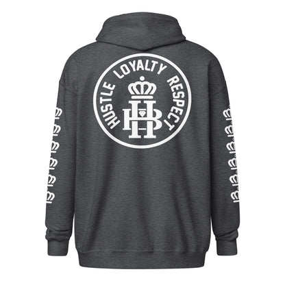 HLR Crown : Unisex heavy blend zip hoodie