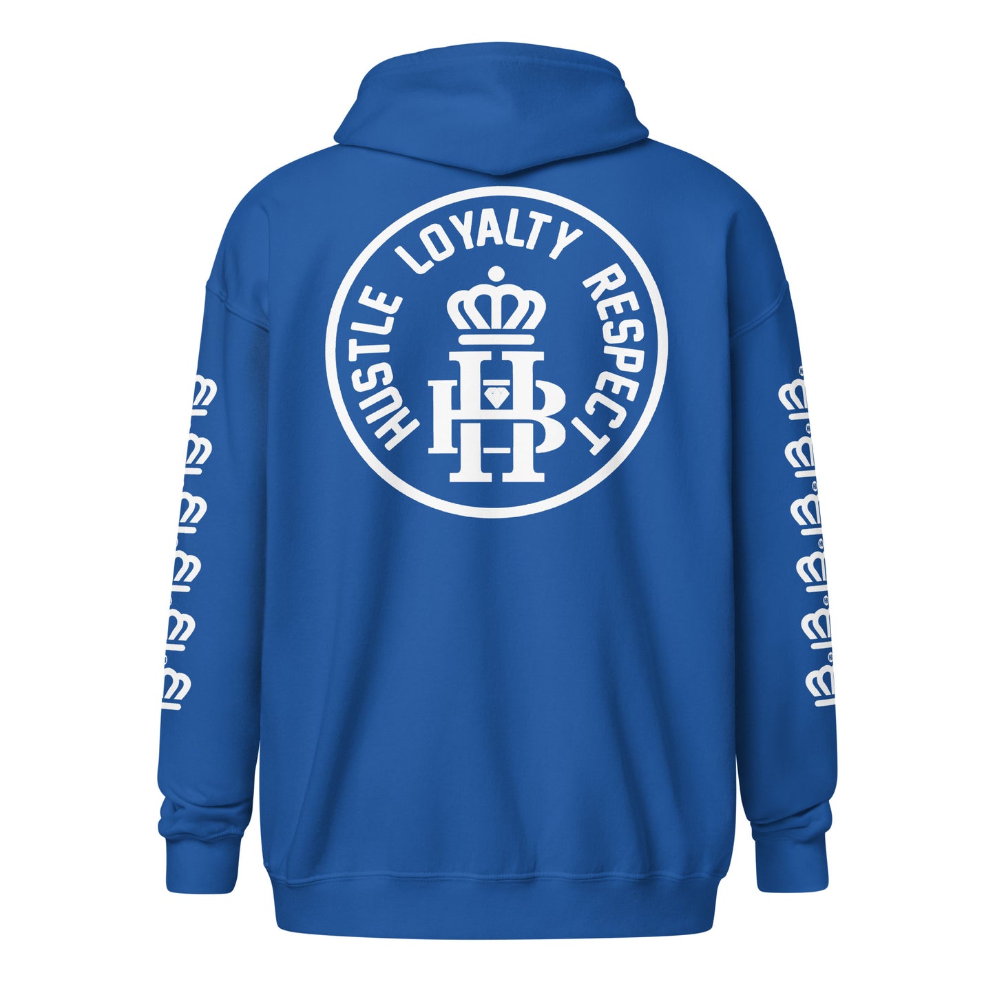 HLR Crown : Unisex heavy blend zip hoodie